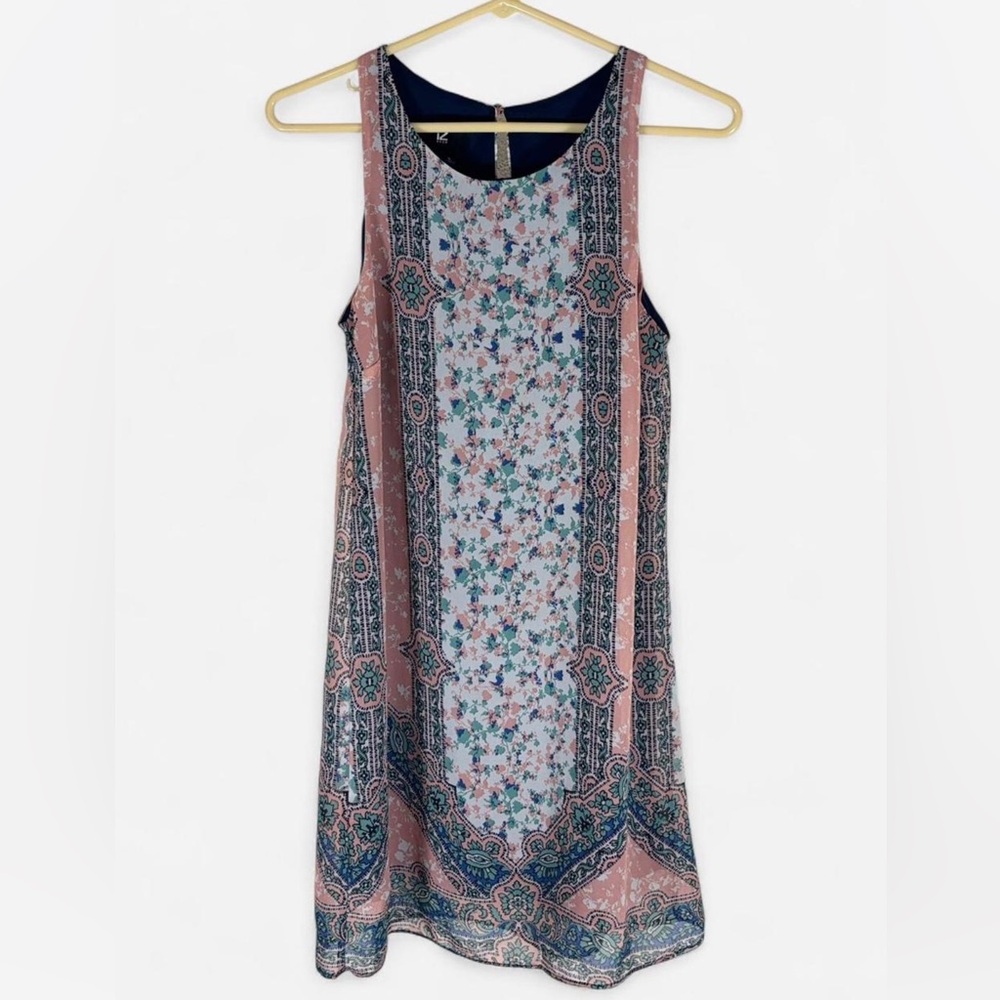 IZ Byer Boho Shift Dress- Size Small